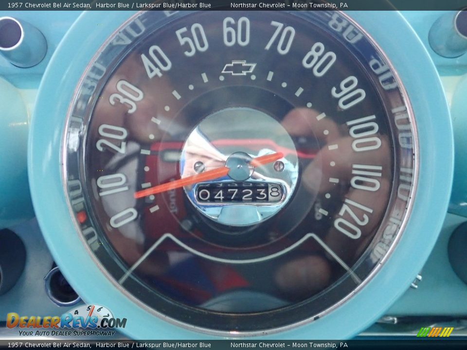 1957 Chevrolet Bel Air Sedan Gauges Photo #20