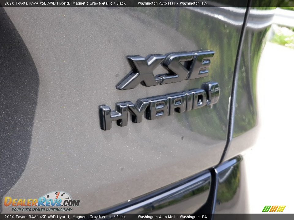 2020 Toyota RAV4 XSE AWD Hybrid Magnetic Gray Metallic / Black Photo #33