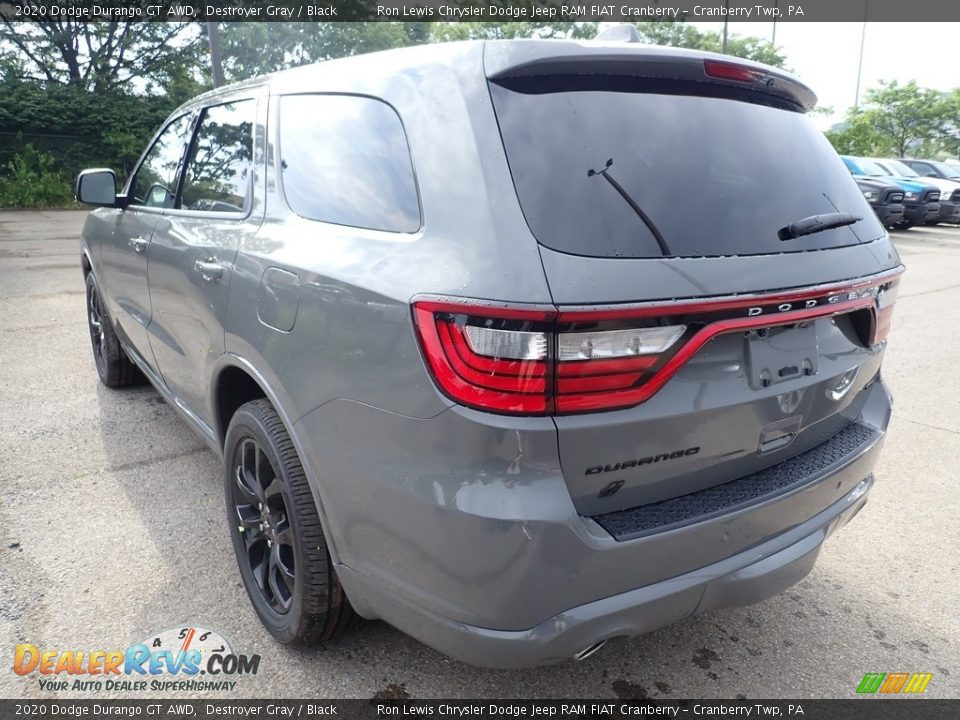 2020 Dodge Durango GT AWD Destroyer Gray / Black Photo #3