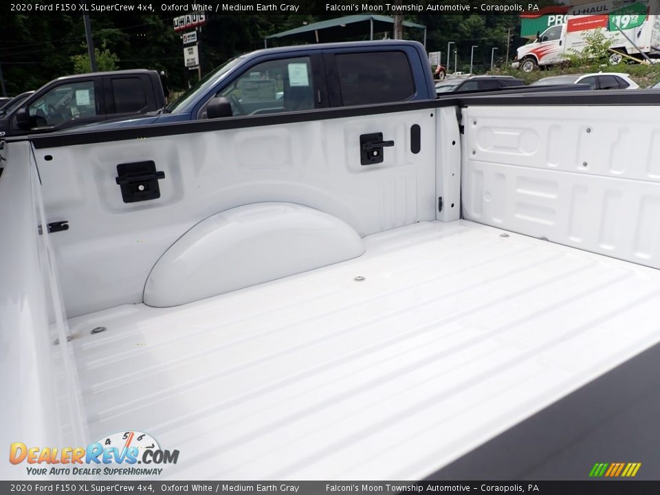 2020 Ford F150 XL SuperCrew 4x4 Oxford White / Medium Earth Gray Photo #8