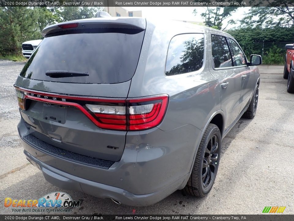 2020 Dodge Durango GT AWD Destroyer Gray / Black Photo #5
