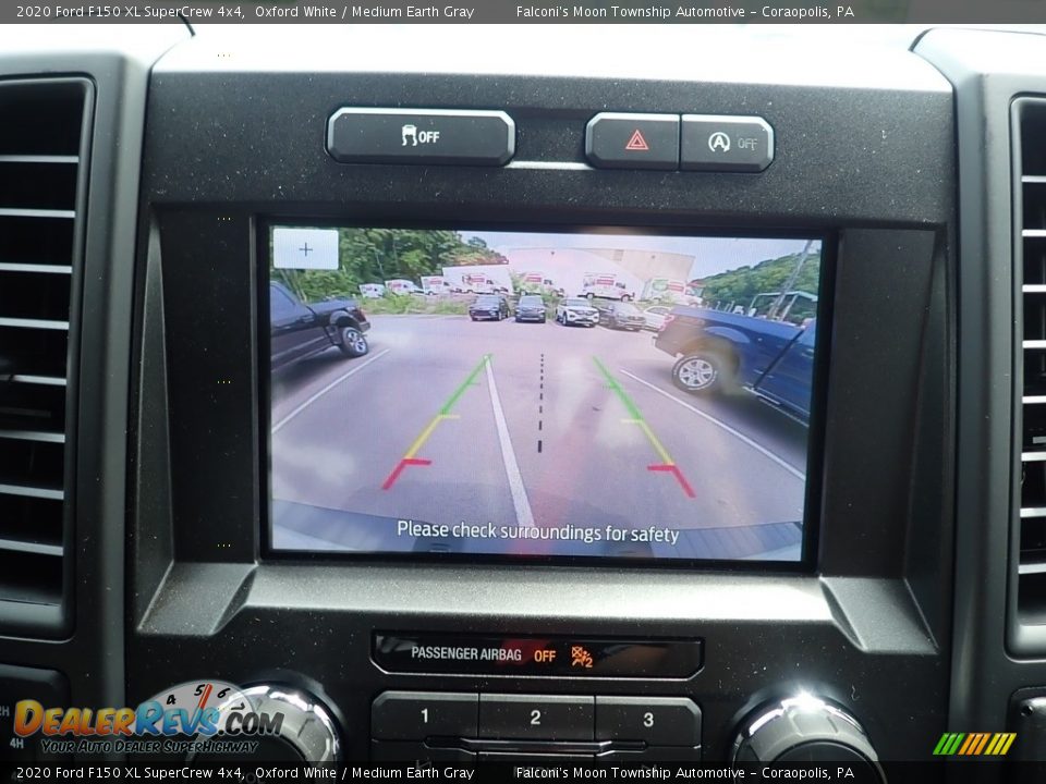 2020 Ford F150 XL SuperCrew 4x4 Oxford White / Medium Earth Gray Photo #15