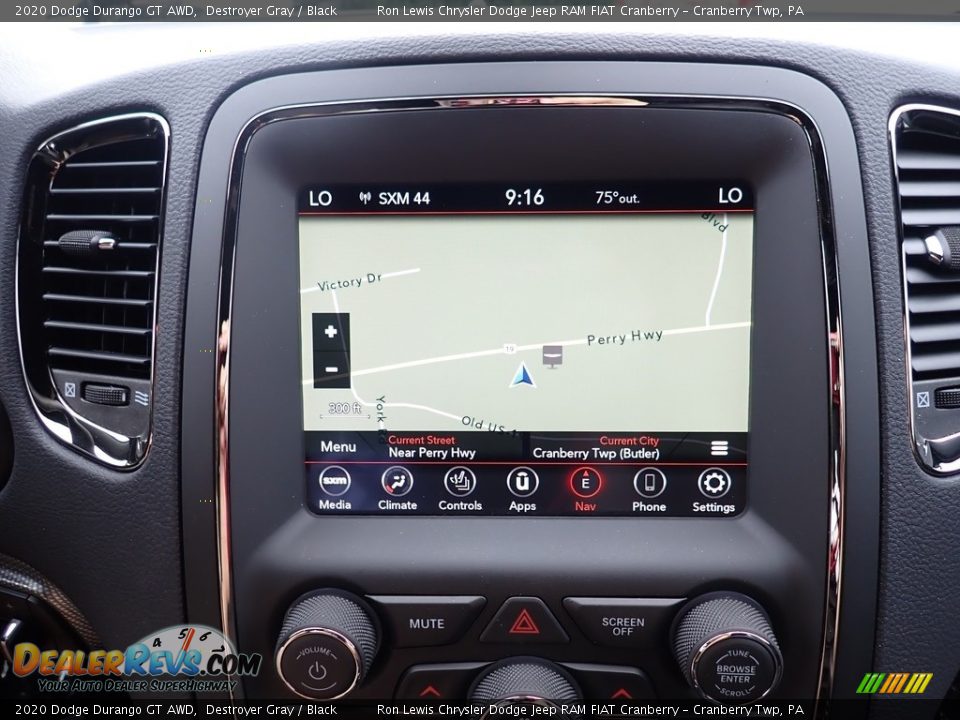 Navigation of 2020 Dodge Durango GT AWD Photo #17