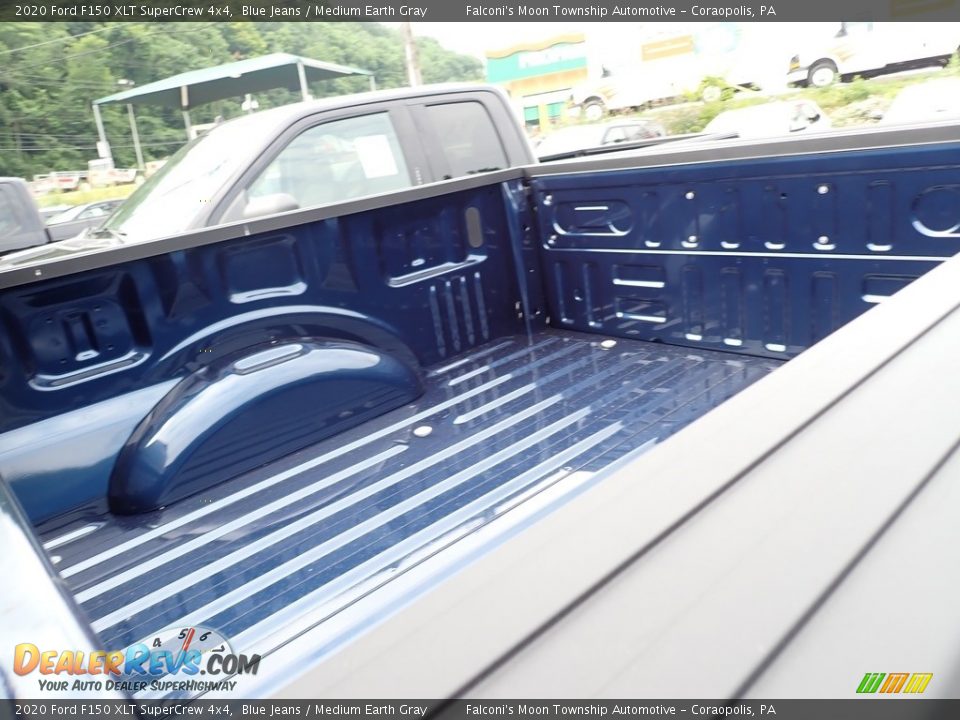 2020 Ford F150 XLT SuperCrew 4x4 Blue Jeans / Medium Earth Gray Photo #8