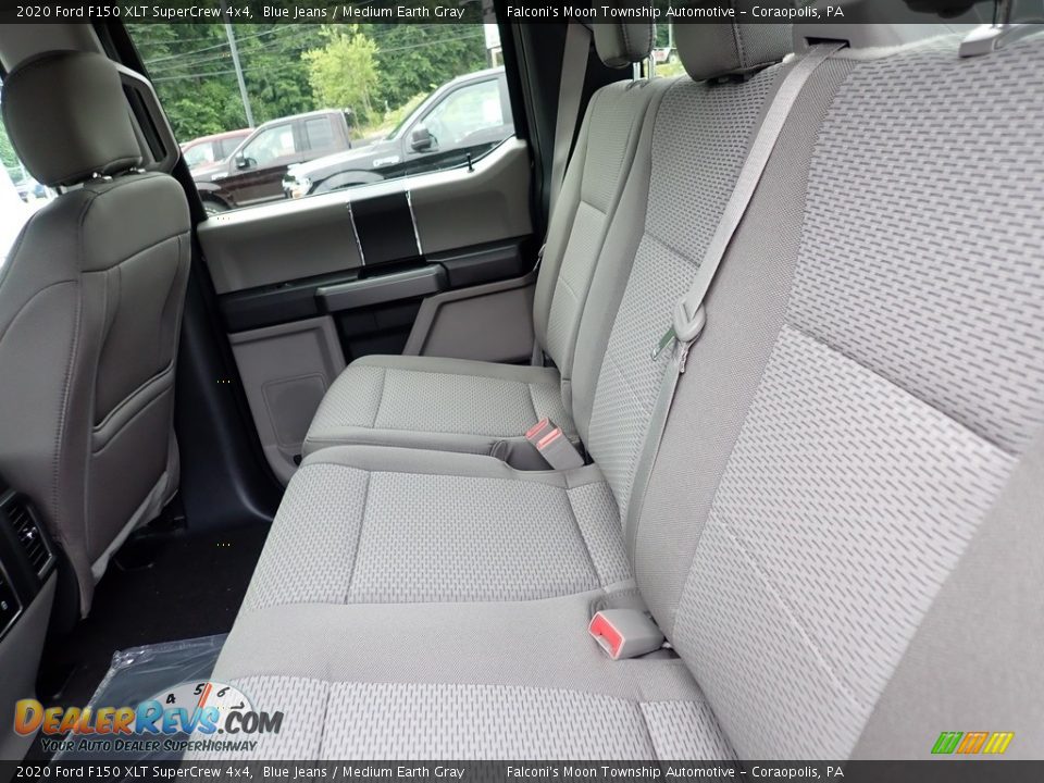 2020 Ford F150 XLT SuperCrew 4x4 Blue Jeans / Medium Earth Gray Photo #9