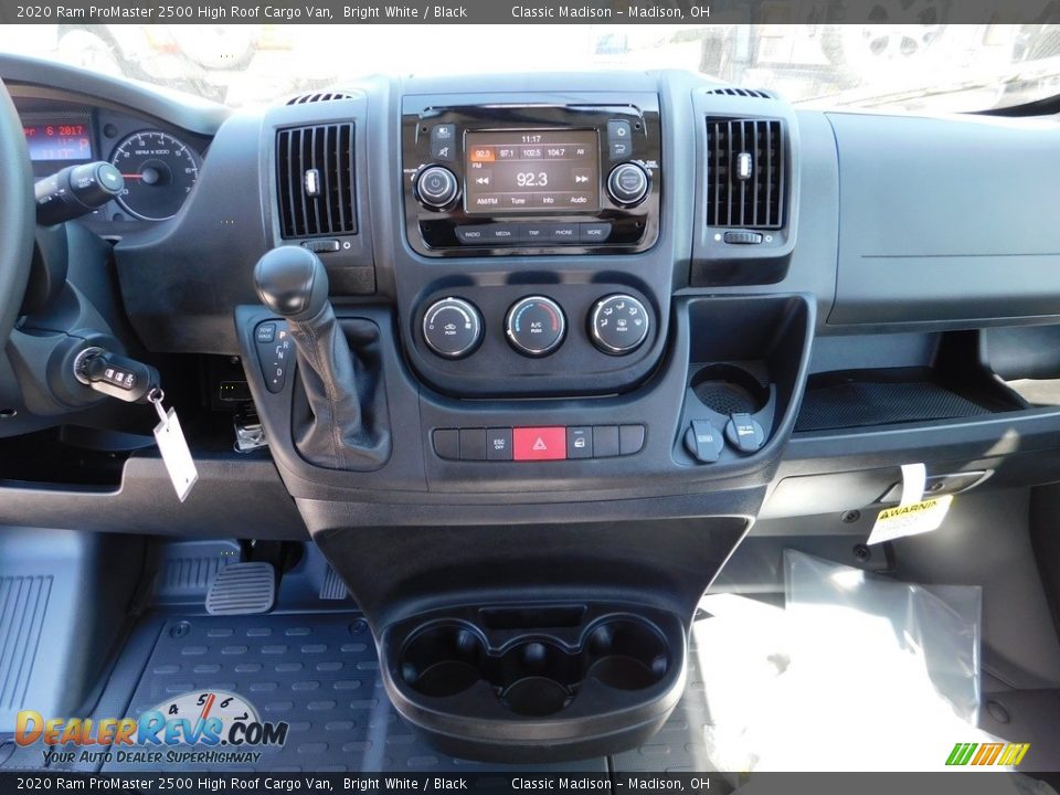 2020 Ram ProMaster 2500 High Roof Cargo Van Bright White / Black Photo #4