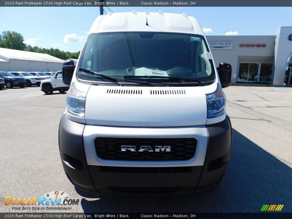 2020 Ram ProMaster 2500 High Roof Cargo Van Bright White / Black Photo #5