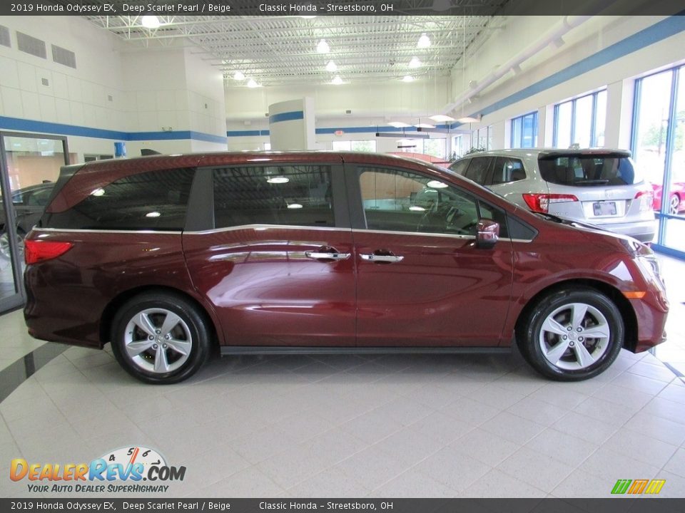 Deep Scarlet Pearl 2019 Honda Odyssey EX Photo #5