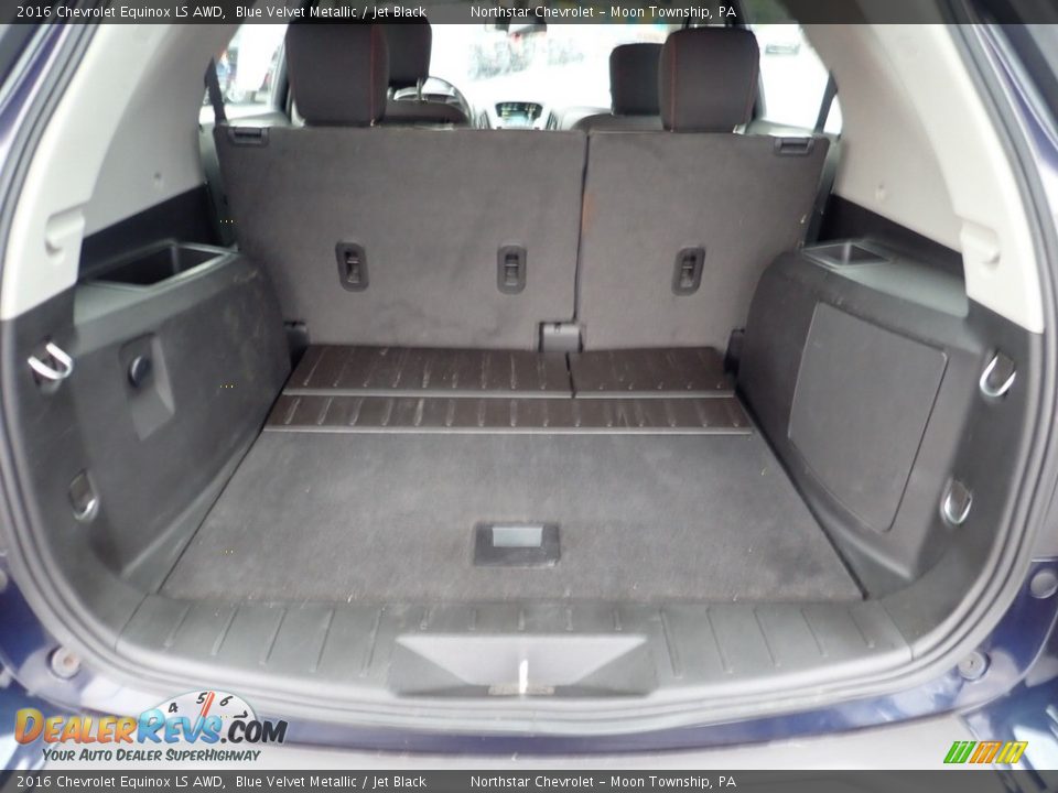 2016 Chevrolet Equinox LS AWD Blue Velvet Metallic / Jet Black Photo #7