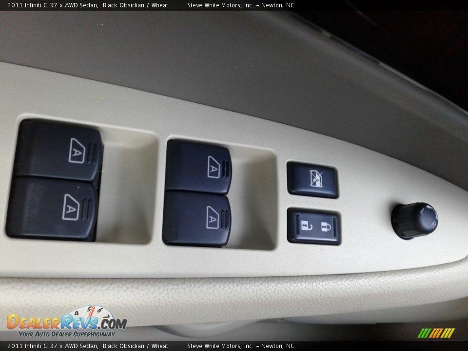 2011 Infiniti G 37 x AWD Sedan Black Obsidian / Wheat Photo #13
