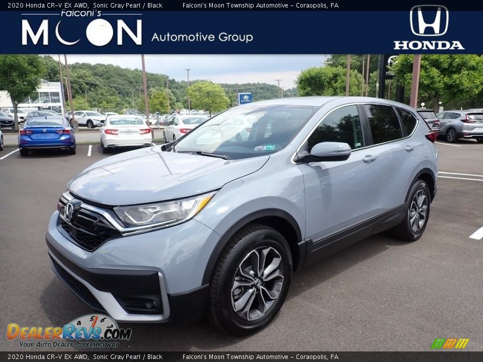 2020 Honda CR-V EX AWD Sonic Gray Pearl / Black Photo #1