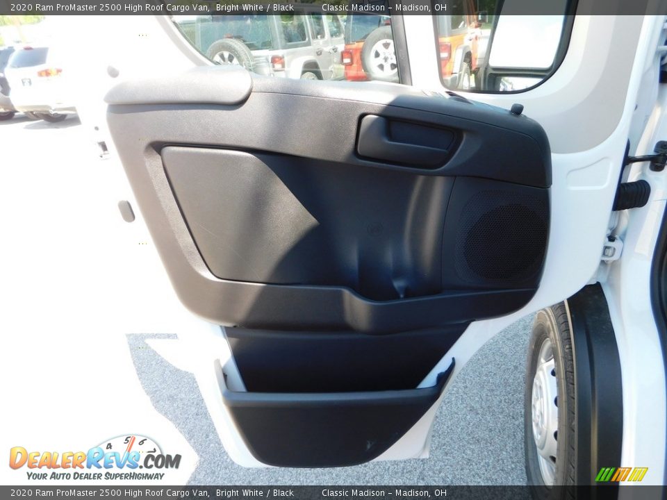 2020 Ram ProMaster 2500 High Roof Cargo Van Bright White / Black Photo #13