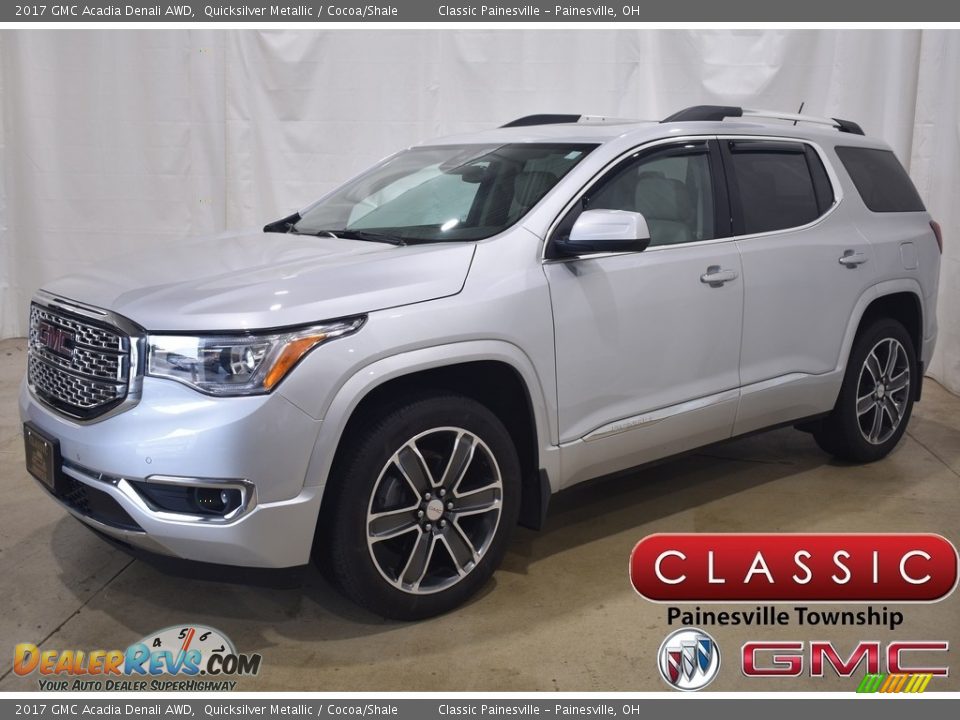 2017 GMC Acadia Denali AWD Quicksilver Metallic / Cocoa/Shale Photo #1