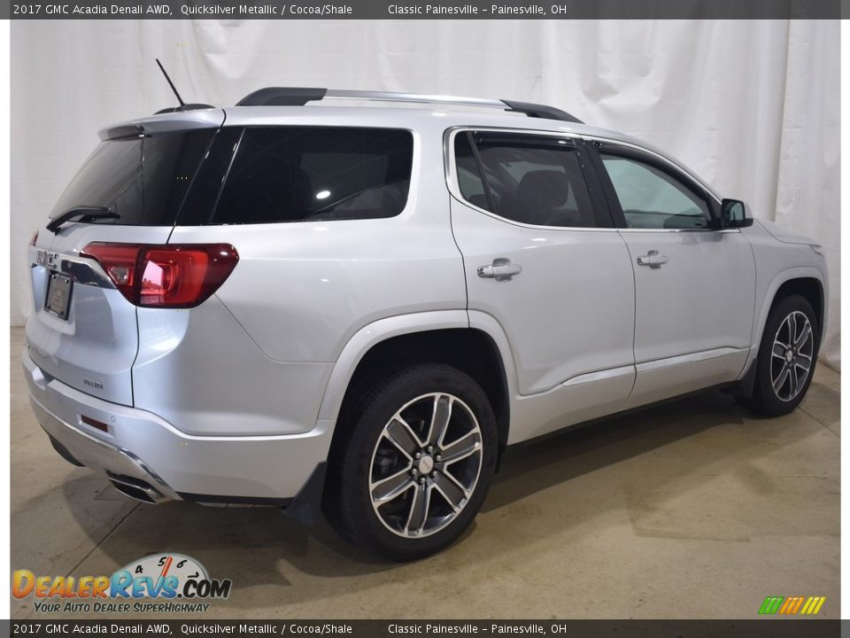 2017 GMC Acadia Denali AWD Quicksilver Metallic / Cocoa/Shale Photo #2