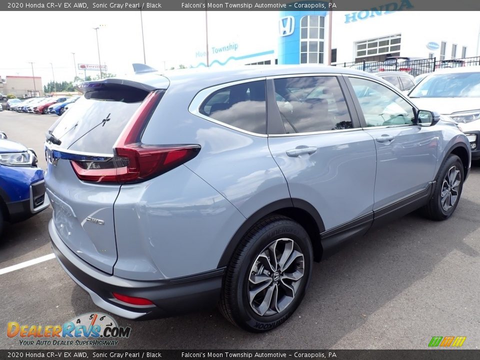 2020 Honda CR-V EX AWD Sonic Gray Pearl / Black Photo #5