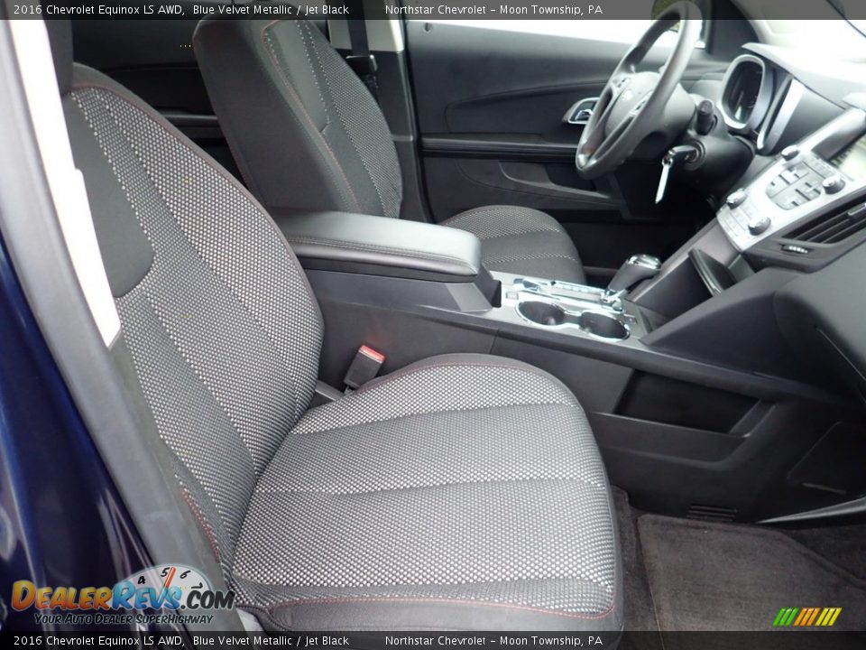 2016 Chevrolet Equinox LS AWD Blue Velvet Metallic / Jet Black Photo #15