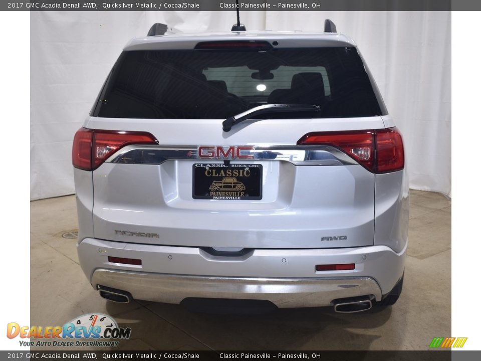 2017 GMC Acadia Denali AWD Quicksilver Metallic / Cocoa/Shale Photo #3