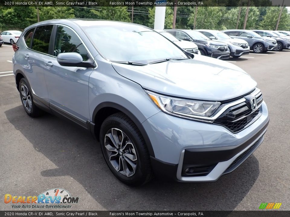 2020 Honda CR-V EX AWD Sonic Gray Pearl / Black Photo #6
