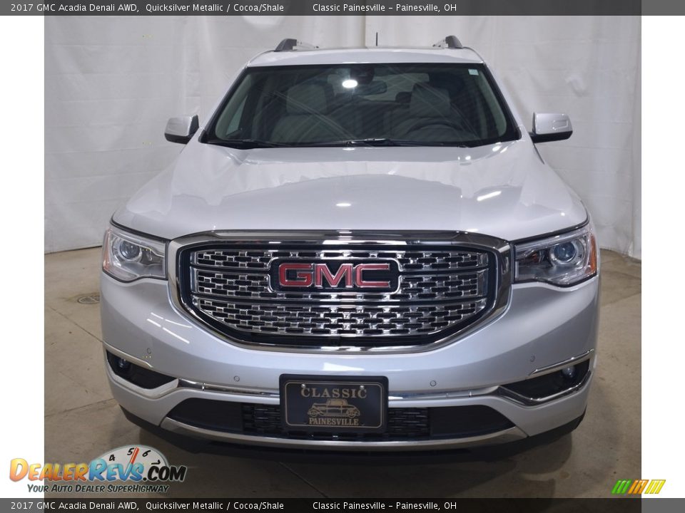 2017 GMC Acadia Denali AWD Quicksilver Metallic / Cocoa/Shale Photo #4