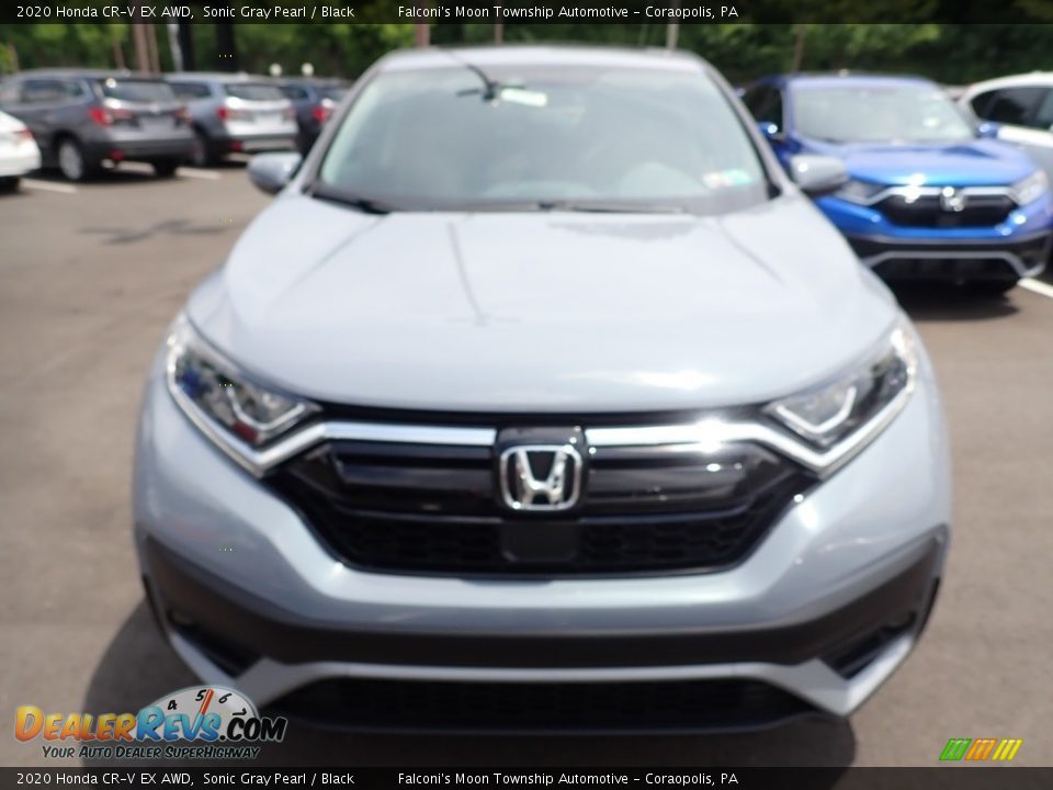2020 Honda CR-V EX AWD Sonic Gray Pearl / Black Photo #7