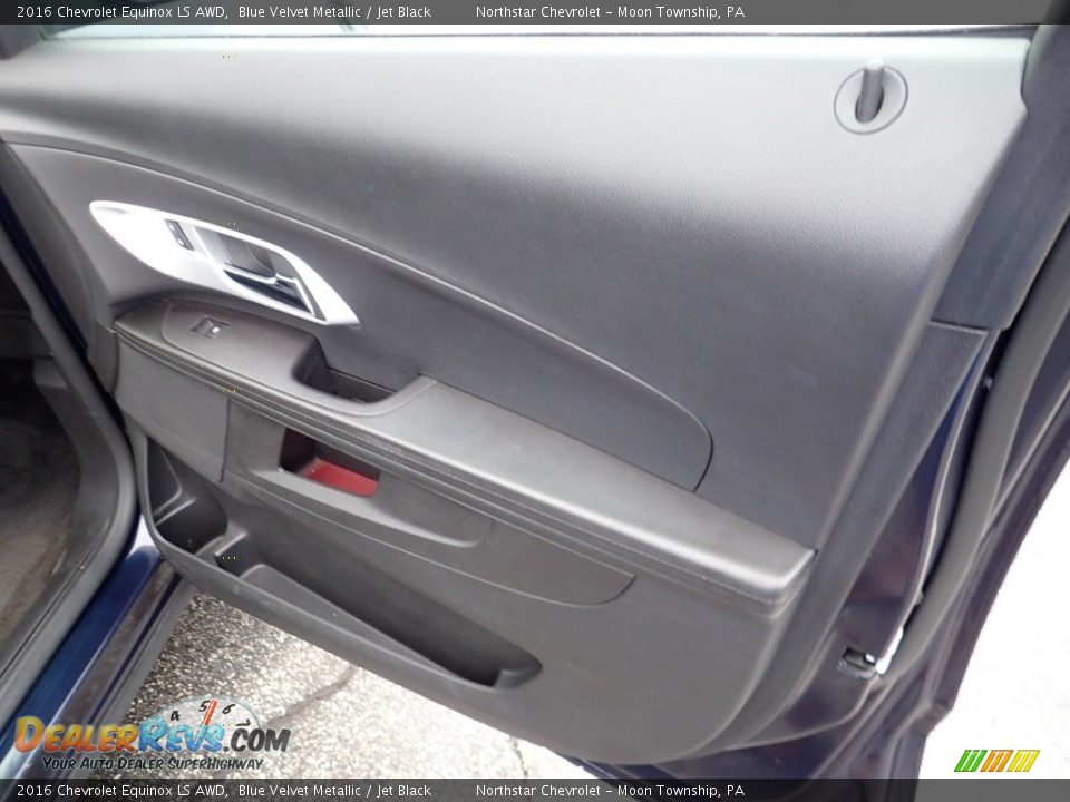 2016 Chevrolet Equinox LS AWD Blue Velvet Metallic / Jet Black Photo #17