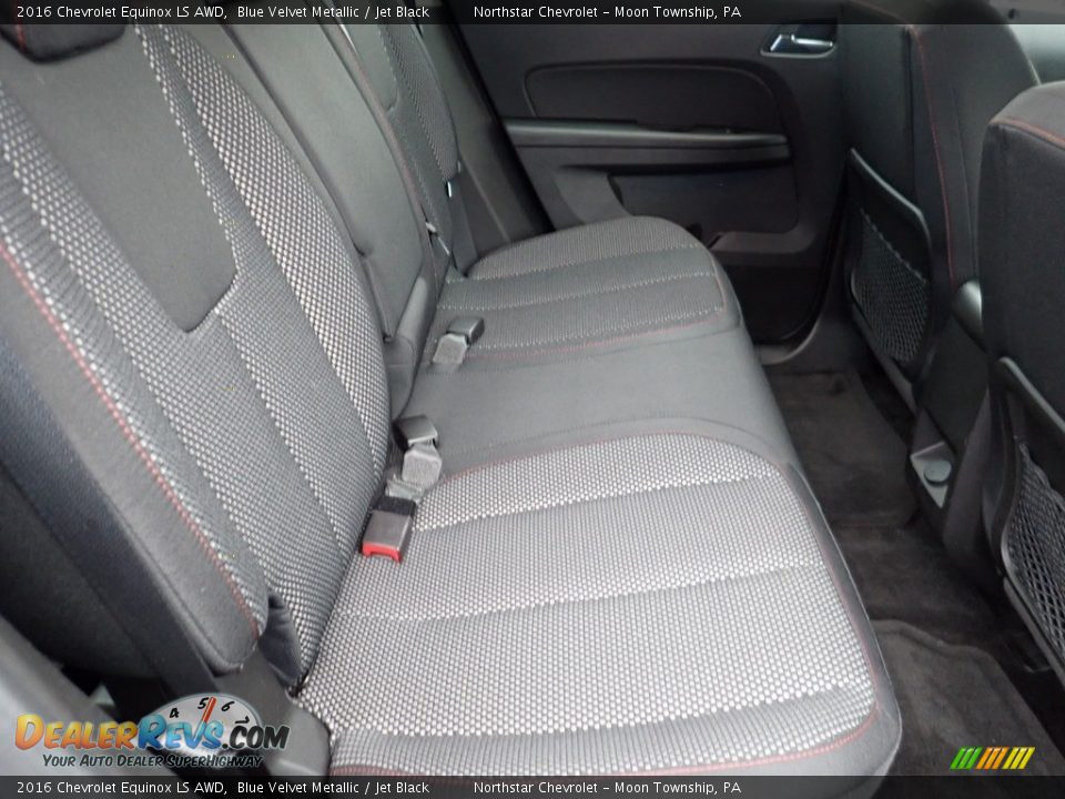 2016 Chevrolet Equinox LS AWD Blue Velvet Metallic / Jet Black Photo #18