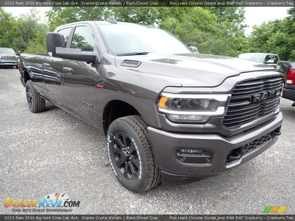 Front 3/4 View of 2020 Ram 3500 Big Horn Crew Cab 4x4 Photo #8