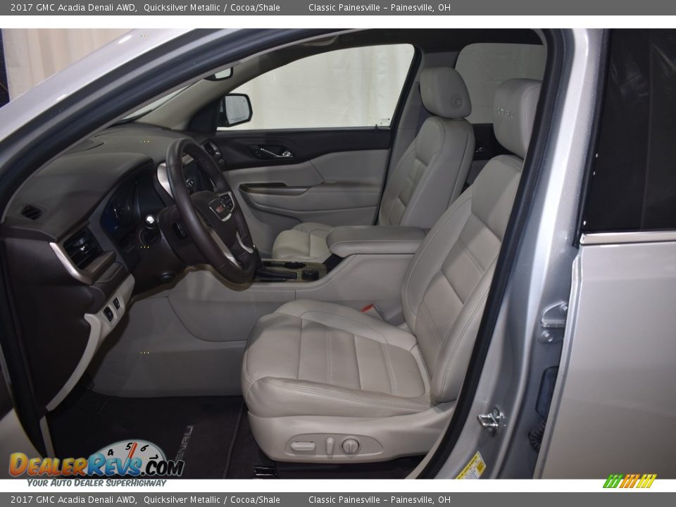 2017 GMC Acadia Denali AWD Quicksilver Metallic / Cocoa/Shale Photo #8