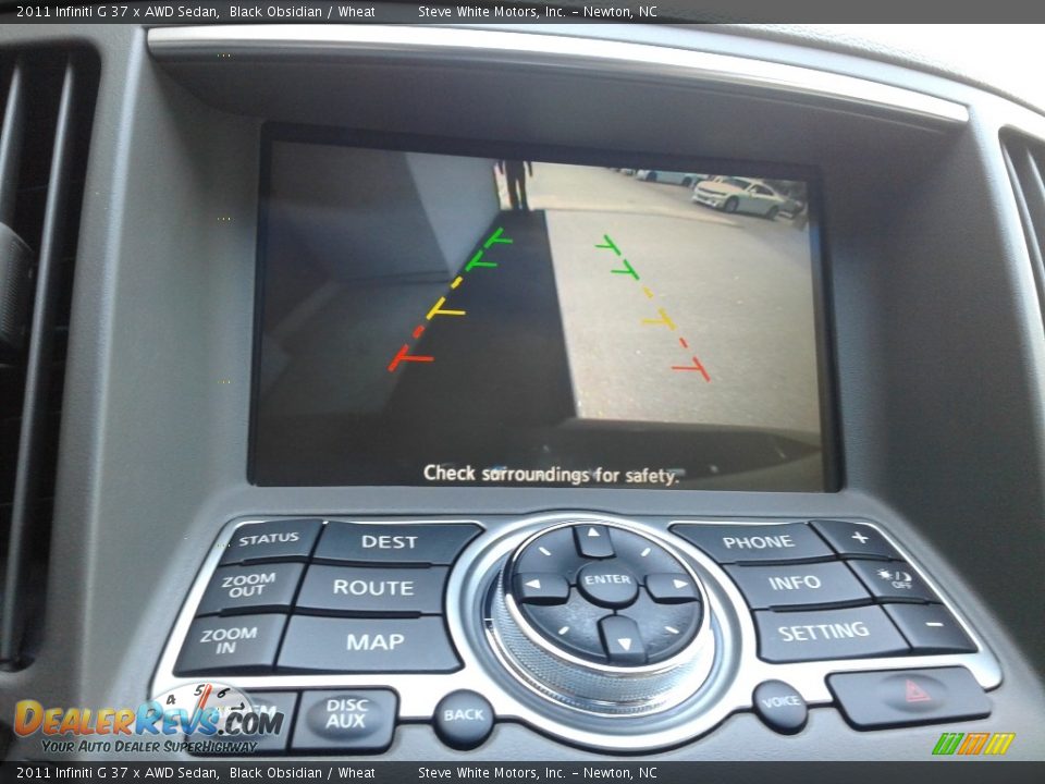 2011 Infiniti G 37 x AWD Sedan Black Obsidian / Wheat Photo #25