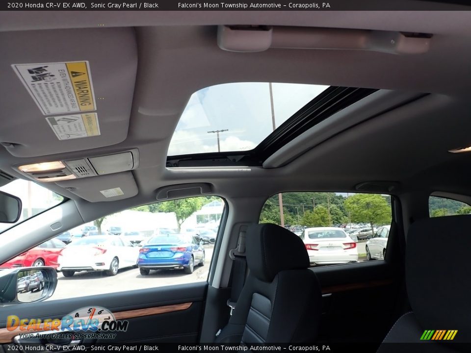 2020 Honda CR-V EX AWD Sonic Gray Pearl / Black Photo #13