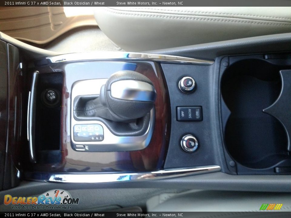 2011 Infiniti G 37 x AWD Sedan Black Obsidian / Wheat Photo #27