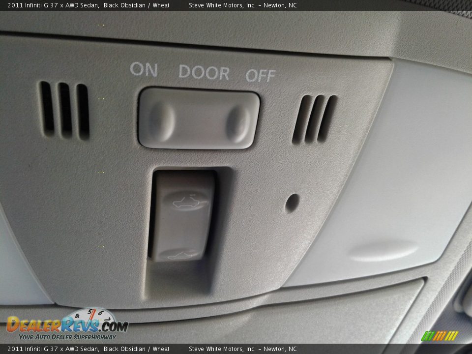 2011 Infiniti G 37 x AWD Sedan Black Obsidian / Wheat Photo #28