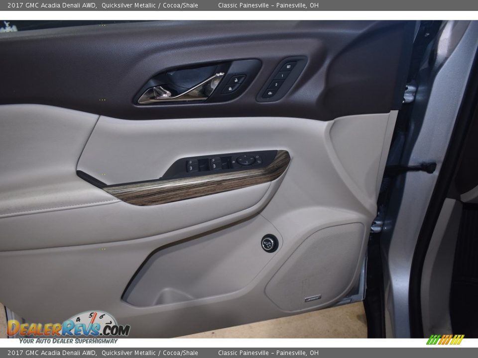 2017 GMC Acadia Denali AWD Quicksilver Metallic / Cocoa/Shale Photo #12