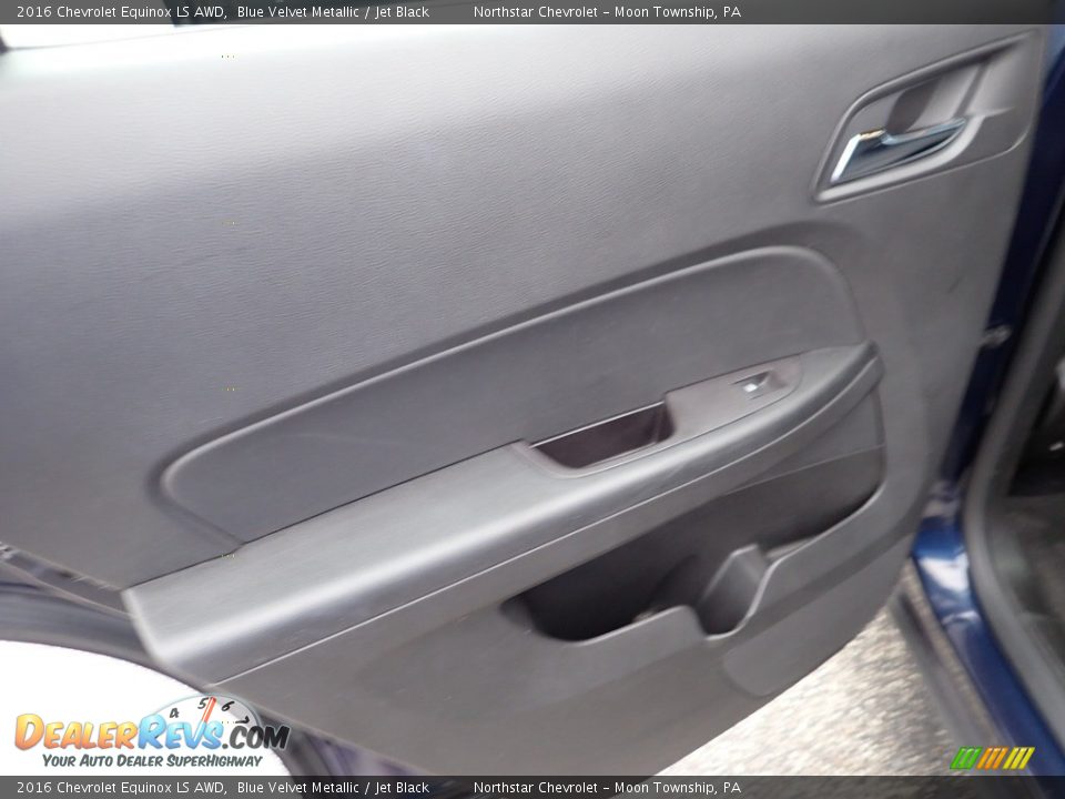 2016 Chevrolet Equinox LS AWD Blue Velvet Metallic / Jet Black Photo #23