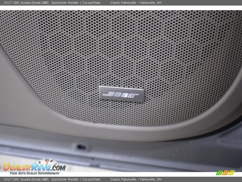 2017 GMC Acadia Denali AWD Quicksilver Metallic / Cocoa/Shale Photo #13