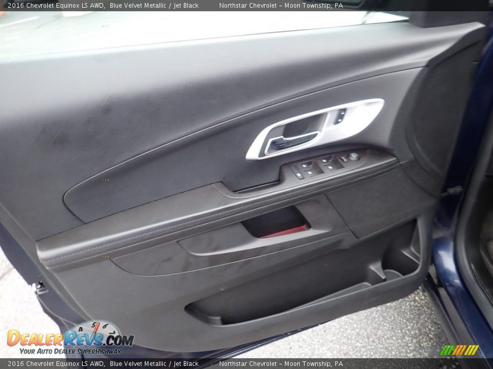 2016 Chevrolet Equinox LS AWD Blue Velvet Metallic / Jet Black Photo #24