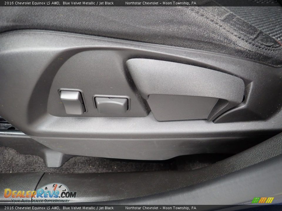 2016 Chevrolet Equinox LS AWD Blue Velvet Metallic / Jet Black Photo #25