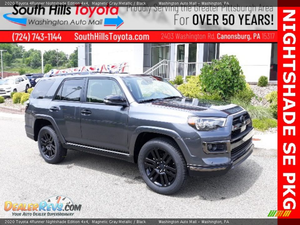 2020 Toyota 4Runner Nightshade Edition 4x4 Magnetic Gray Metallic / Black Photo #1