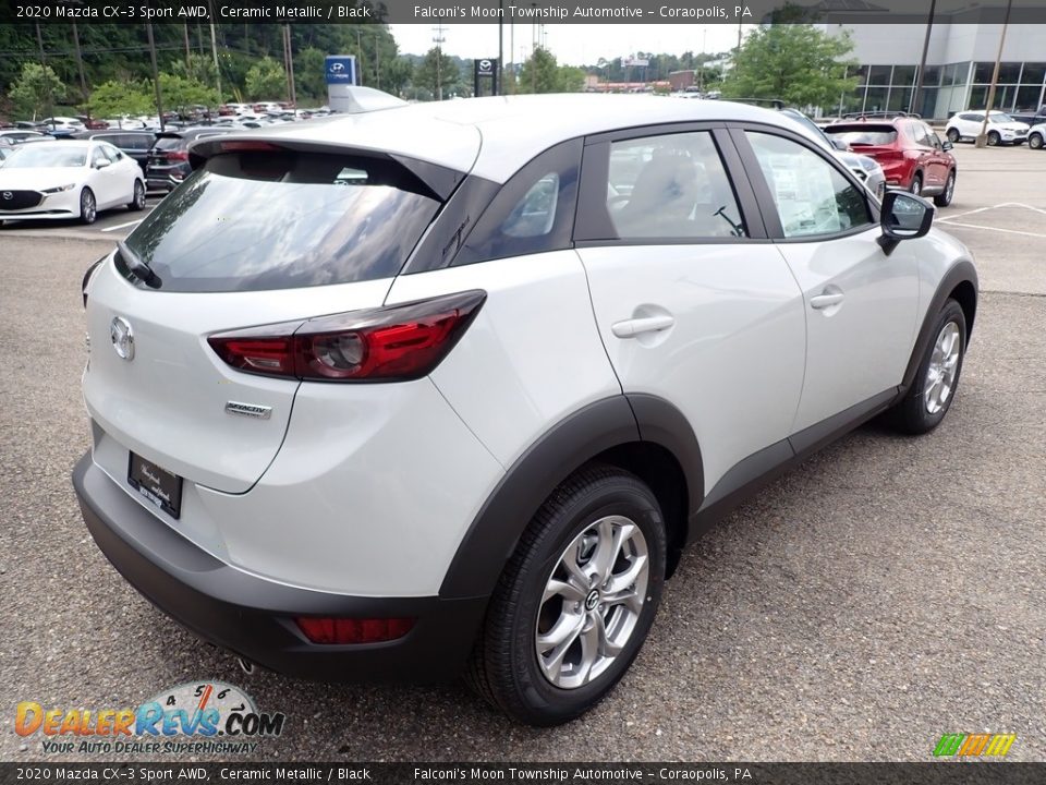 2020 Mazda CX-3 Sport AWD Ceramic Metallic / Black Photo #2