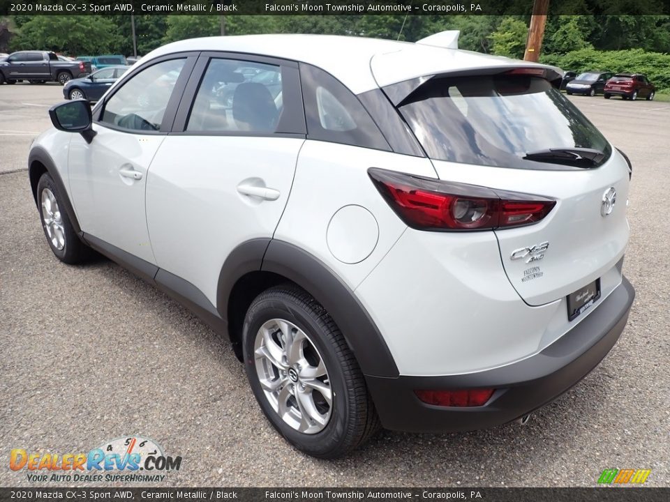 2020 Mazda CX-3 Sport AWD Ceramic Metallic / Black Photo #6