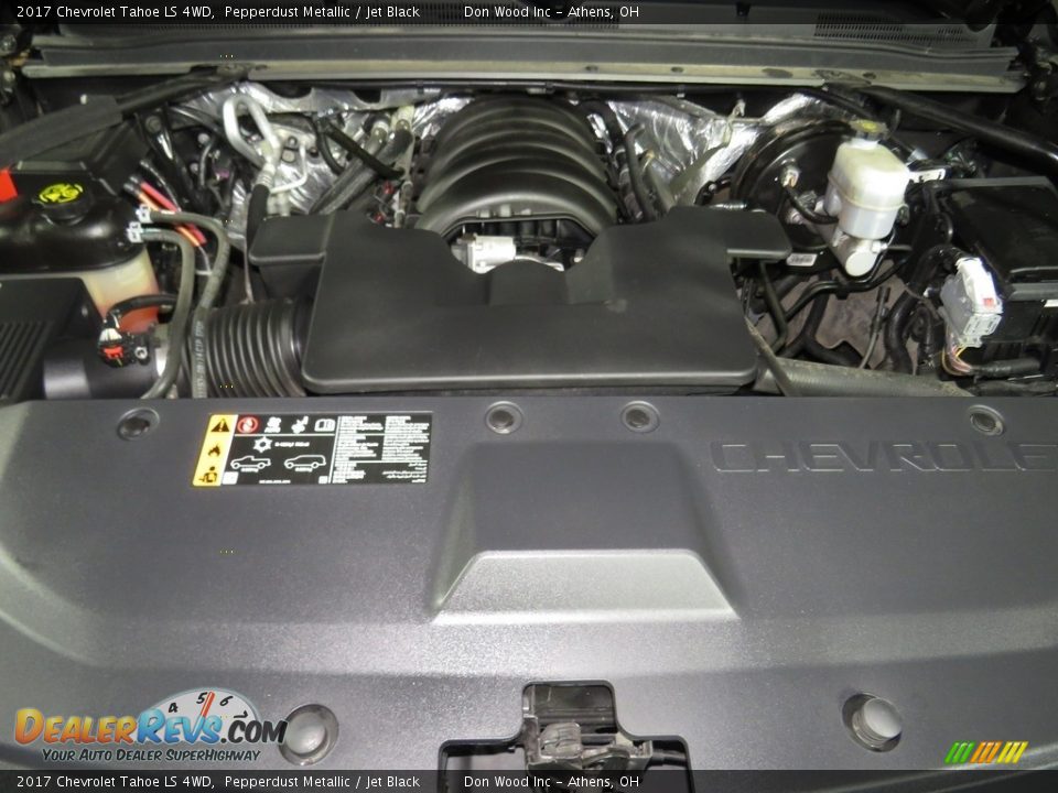2017 Chevrolet Tahoe LS 4WD Pepperdust Metallic / Jet Black Photo #6