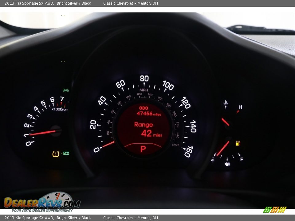 2013 Kia Sportage SX AWD Gauges Photo #8