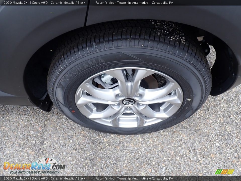 2020 Mazda CX-3 Sport AWD Ceramic Metallic / Black Photo #7