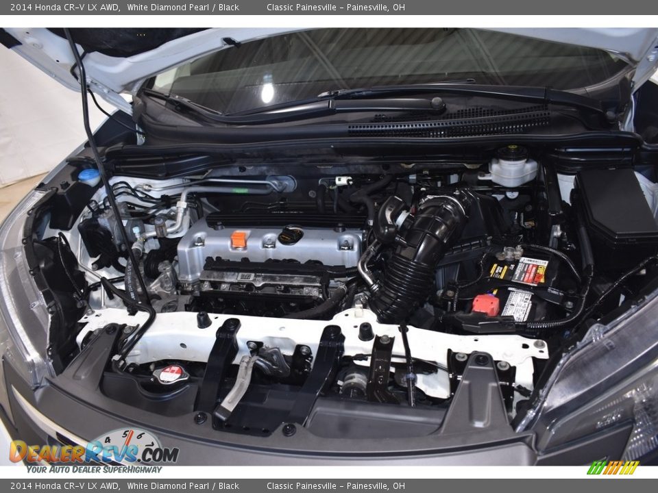 2014 Honda CR-V LX AWD White Diamond Pearl / Black Photo #6