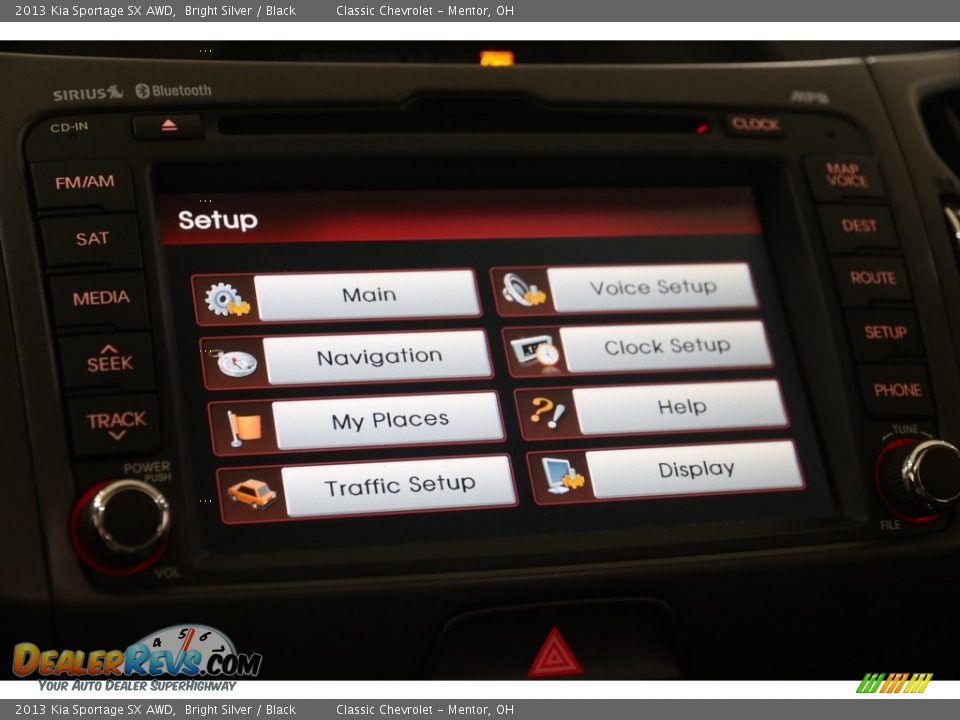 Controls of 2013 Kia Sportage SX AWD Photo #13