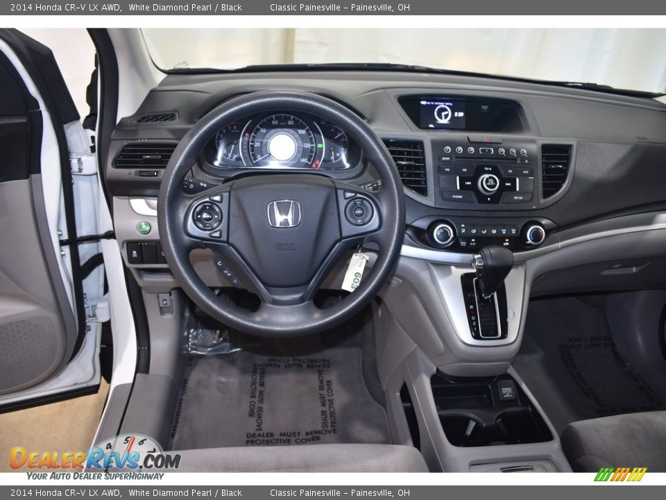 2014 Honda CR-V LX AWD White Diamond Pearl / Black Photo #11