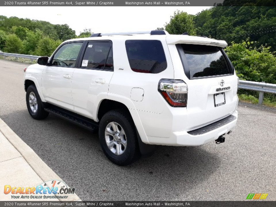 2020 Toyota 4Runner SR5 Premium 4x4 Super White / Graphite Photo #2