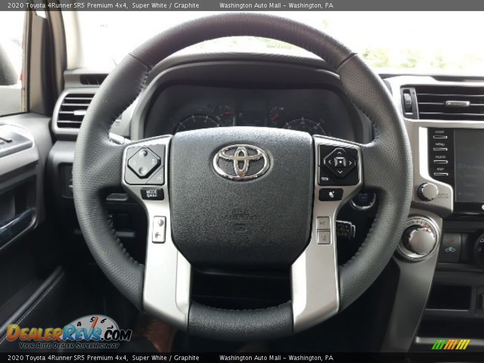 2020 Toyota 4Runner SR5 Premium 4x4 Super White / Graphite Photo #4
