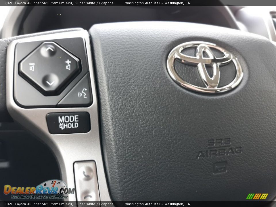 2020 Toyota 4Runner SR5 Premium 4x4 Super White / Graphite Photo #5