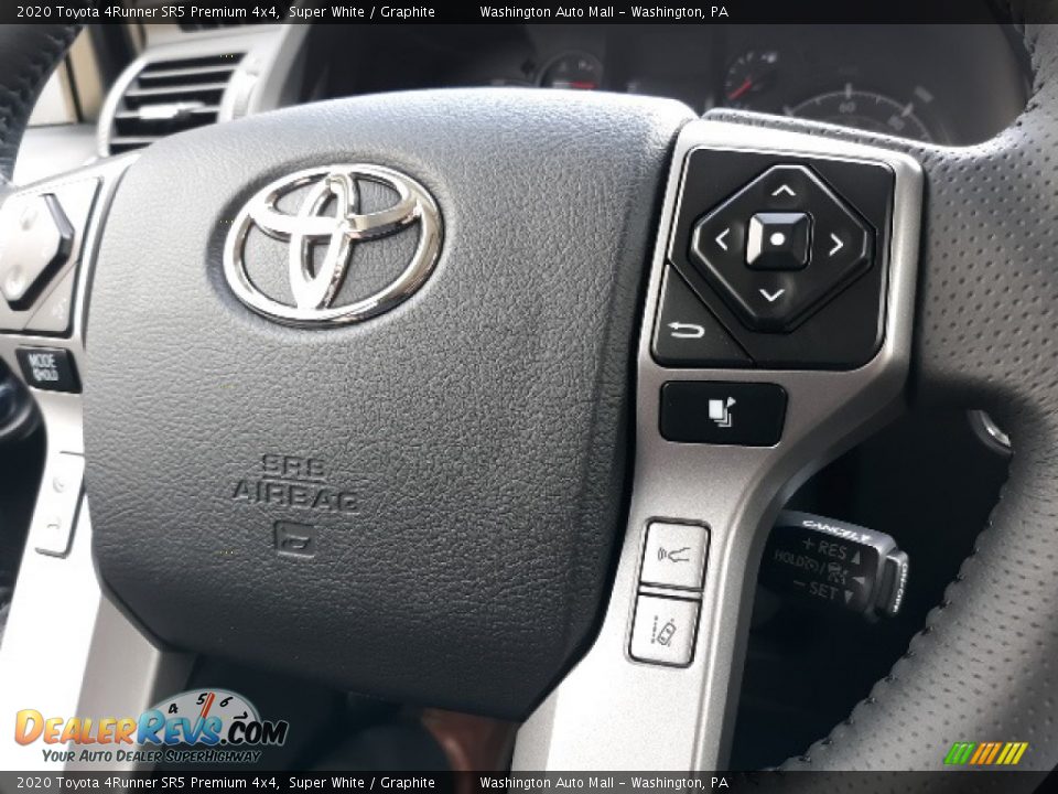 2020 Toyota 4Runner SR5 Premium 4x4 Super White / Graphite Photo #6